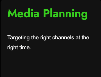 Media Planning
